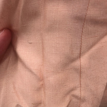 Mancini Women Short Sleeve Tie Waist Mini Dress Back Zip Pink Sz 16