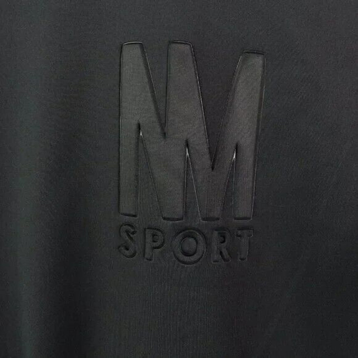 Nicole Miller Sport Embossed Scuba Hoodie Black Size Large Black NWT Long Sleeve