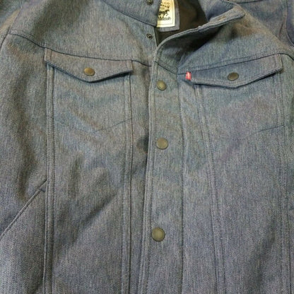 NWT Levis Trucker Jacket Soft Shell Stand Collar Size XLarge