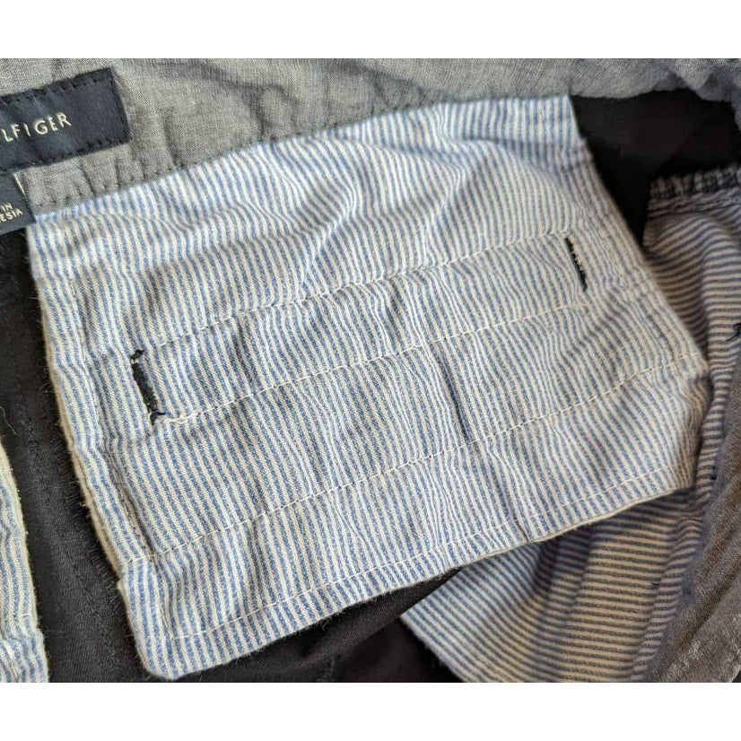 Tommy Hilfiger Navy Blue Chino Dress Pants Straight Leg Women's Size 4