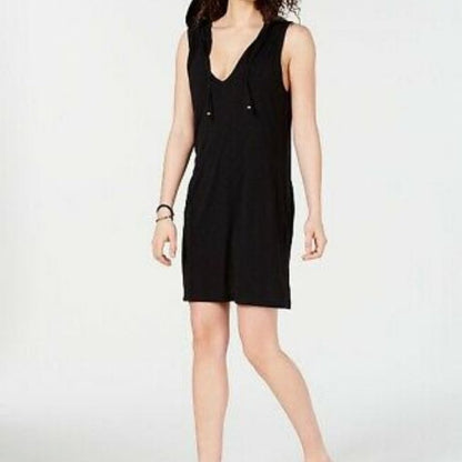 Miken Sleeveless Hoodie Swim Cover Up Swim Bathing Size XSmall