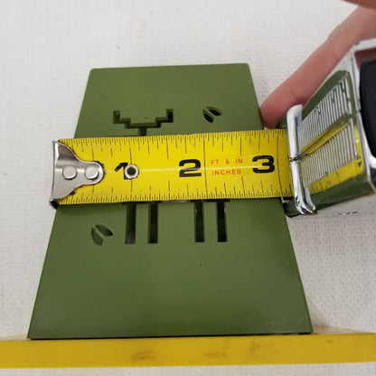 ST labre Indian School Green Yellow Napkin Holder Deer Camping