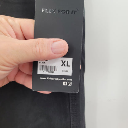 Soho New York Jeans Black Jegging XL stretch Straight leg NEW Flex For It