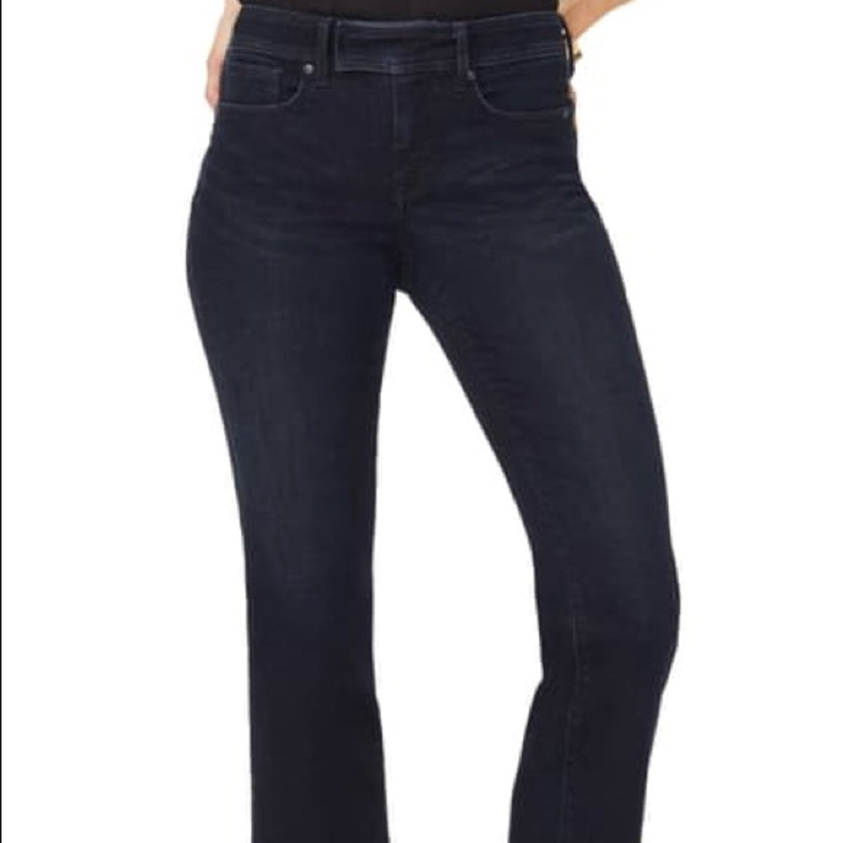 NYDJ Marilyn Stretch Ankle Straight Leg Jeans 14 Not your Daughters Jeans NEW