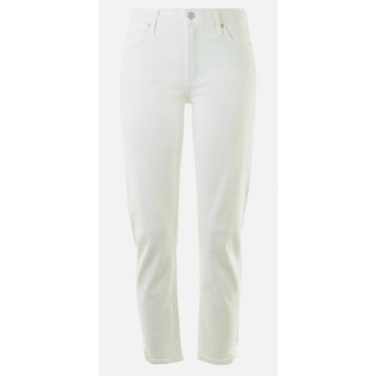 Agolde Toni Mid Rise Chewed Hem Straight Soft Denim Jeans Size 25 in Glowed NWT