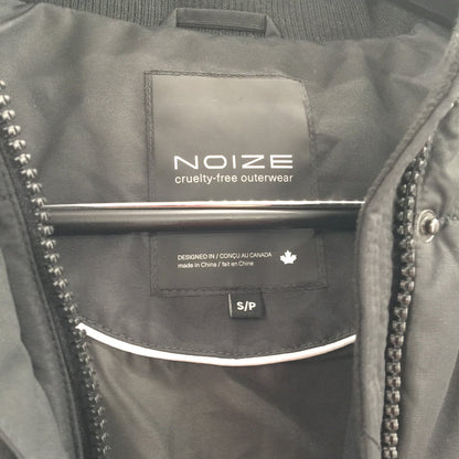 Noize Faux Fur Trim Removable Hood Winter Kaylee Parka Jacket Black Size Small