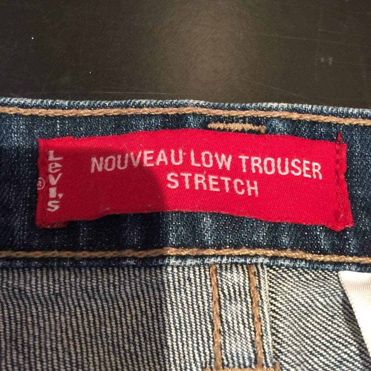 Levi Strauss & Co Nouveau Stretch Low Trouser Stretch Boot Cut Jeans 14 Long