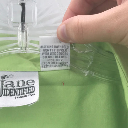 Jane Identified Women's wrap Tie Sleeveless Shirt Top Size Large NWT