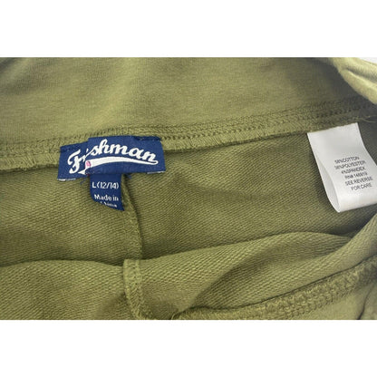 Freshman Bike Shorts Olive Green Kids Size Large/12-14 NWT Soft Stretchy