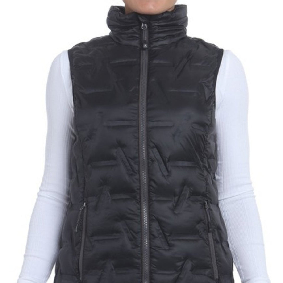Gerry NWT Peak Sweater Down Lightweight Puffer Vest Small Collar Small layering