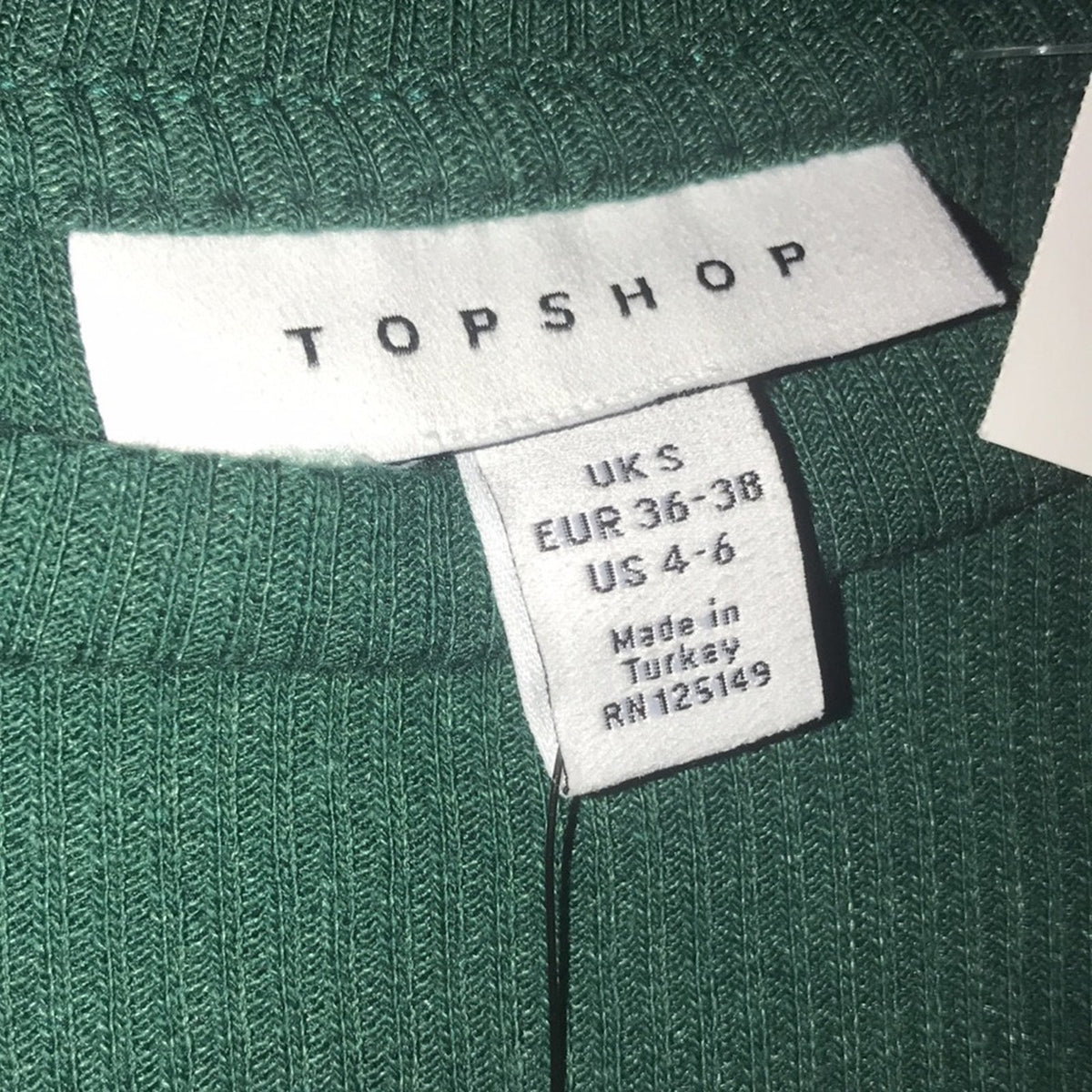 Topshop Panda Ribbed Two Piece Piece Pajama Set