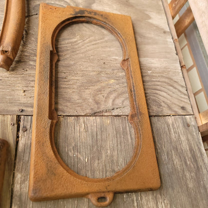 cast iron wood burning stove replacement part for Box King No. 28