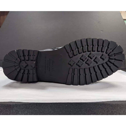 Blondo Men's Waterproof Boot Lace Up Leather Light Black Size 11 NEW Work Combat