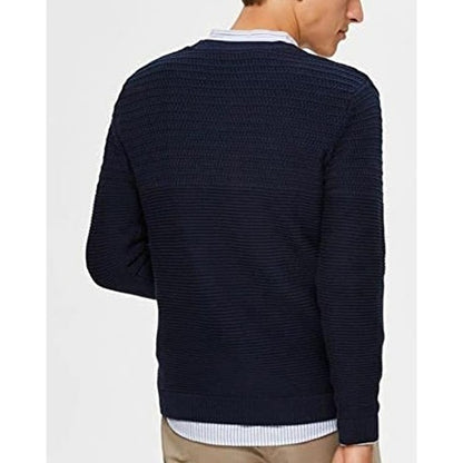 Selected Homme NWT Crew Neck w Noos Sweater Navy Blazer XL