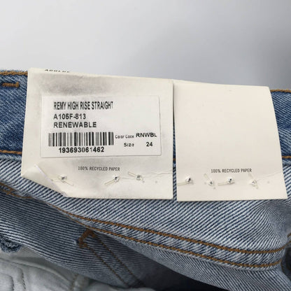 AGOLDE adriano goldschmied distressed acid wash skinny jeans 30 regular FRAYED