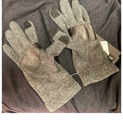 Echo Touchscreen Compatible Knit Gloves Women Small/Medium Charcoal Heather NWT