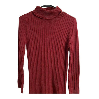 BB Dakota by Steve Madden Turtleneck Midi Sweater Dress Sz Medium in Wine NWT