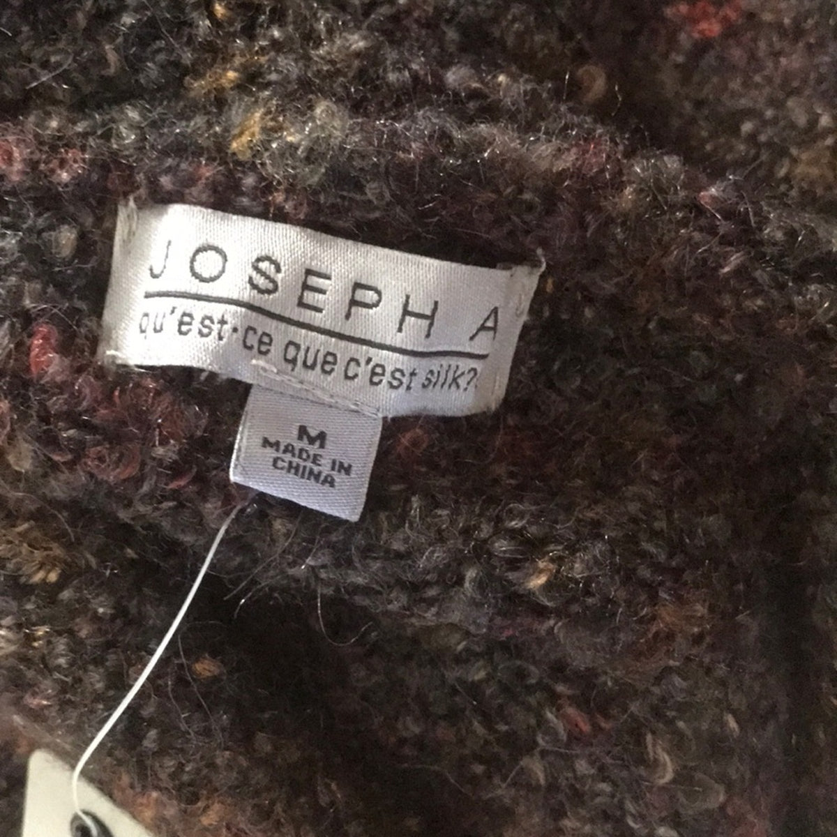 Joseph A NEW Confetti Knit Long Cardigan Size Medium