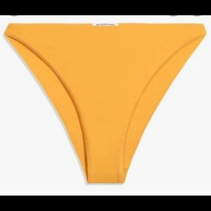 WeWoreWhat NWT Cheeky Amber Bikini Bottoms in Warm Apricot Small