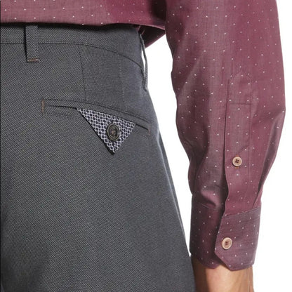 Ted Baker Slim Fit Classic Grey Dress Pants 40R 32" Inseam 40" Waist