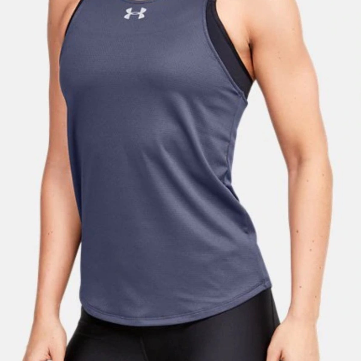 Under Armour UA Qualifier HexDelta Sports Tank Small Activewear Racer Back new