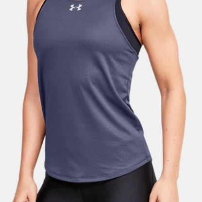 Under Armour UA Qualifier HexDelta Sports Tank Small Activewear Racer Back new