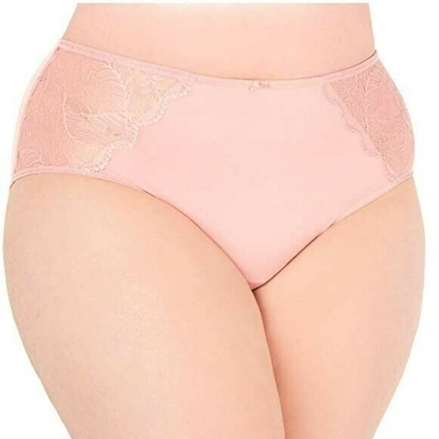INC Plus Size 2X Lace Trim Sissy Hipster Underwear 2 Pack