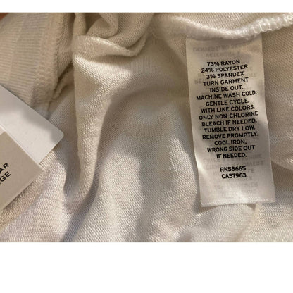 BP. Women's Loungewear Sleep Pants Size Small White Retro Stripe NWT Pockets