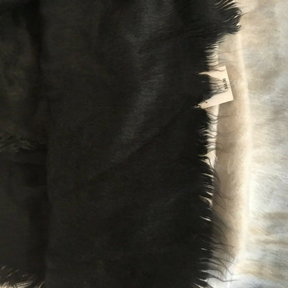 DKNY Donna Karen NY WOVEN OMBRE SCARF Grey/Black