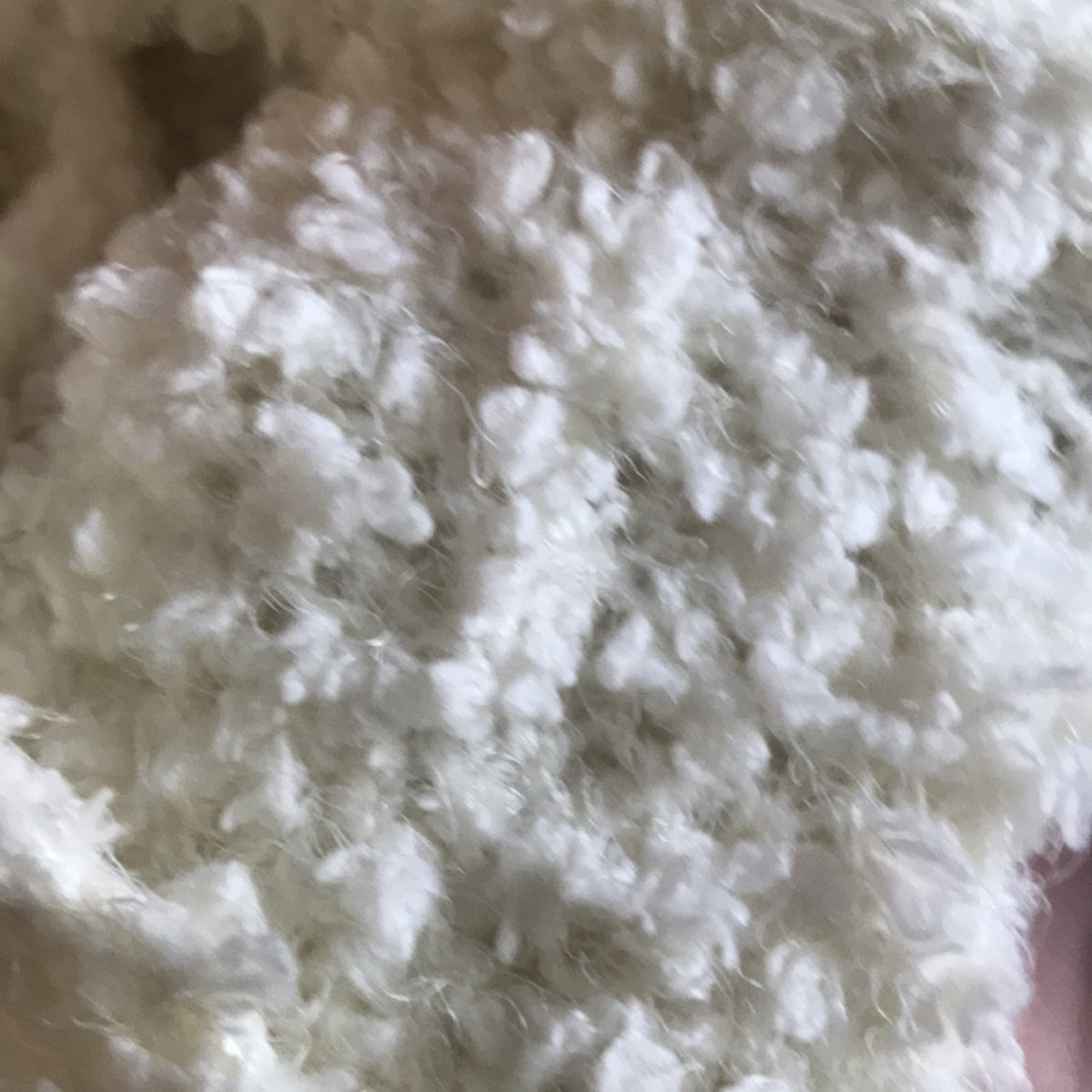 1. State Antique White Drape Front Poodle Cardigan