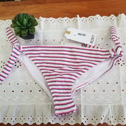 Roxy Juniors' Bikini Bottoms Swimsuit Chasing Love Size Large