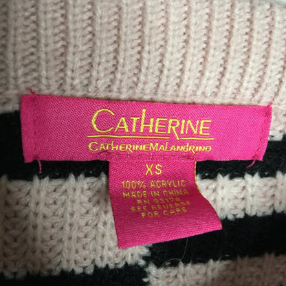 NWOT Catherine Malandrino Striped Pullover Sweater Size X-Small
