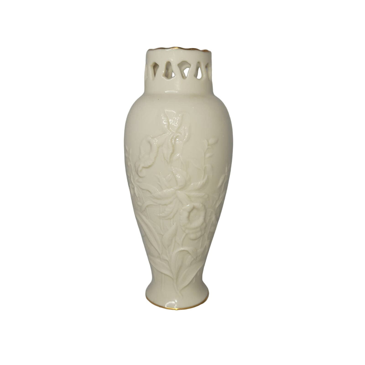 Lenox Vase of Orchid Grace 1990 Limited Edition