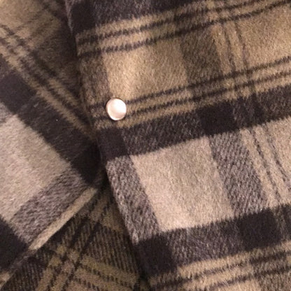 Nordstrom Cape Poncho One Size Green Lodge Plaid NWT