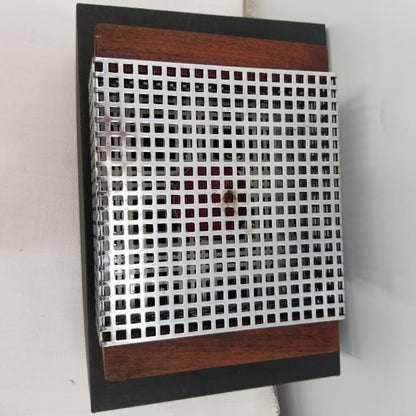 Brabantia Vintage 60s Era Hot Plate Bruin Brown Dutch Kitchen Retro Candle Box