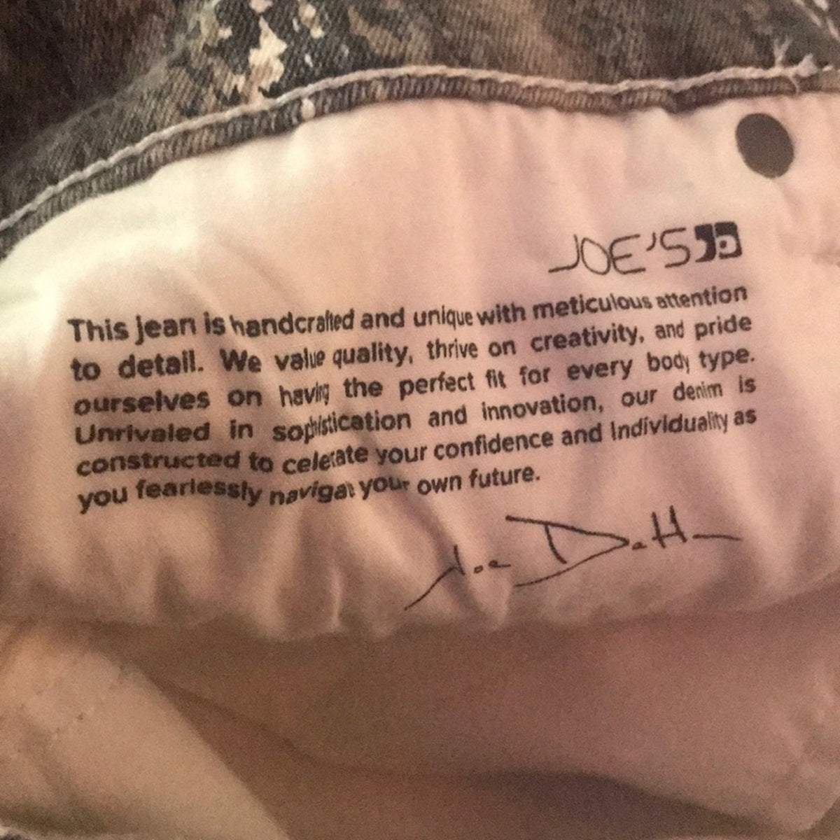 Joe’s NEW Snake Skin Pattern Jeans Icon Mid Rise Skinny Ankle Size 30