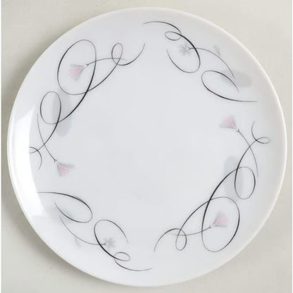 Sango Patrician Floral Abstract Bread Butter Plate Replace LOT 6 pink black gray