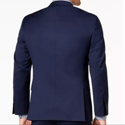 Tommy Hilfiger NEW Modern Fit Navy Blue Jacket 40R Blazer Coat
