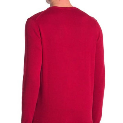 Joe Fresh NWT V-Neck Pullover Red Cotton Classic Sweater 2XL LAYERING NEW