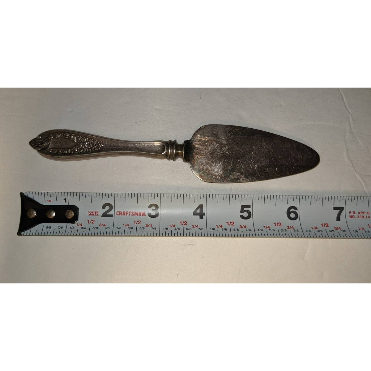 1847 Rogers Bros Old Colony 1911 Antique Pie Cake Slice Serving Knife Small