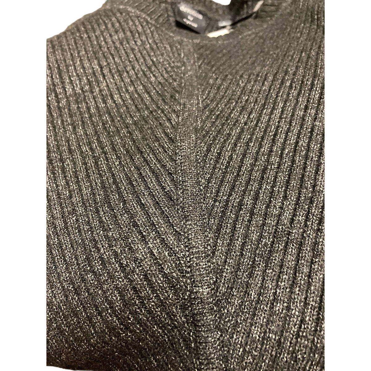 Devotion by Cyrus Pullover Sweater Large Phantom Heather NEW Boat Neck Dolman
