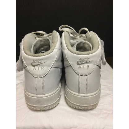 Nike Air Force 1 Mid Top 315123-111 White Basketball Sneakers SZ 13 2018