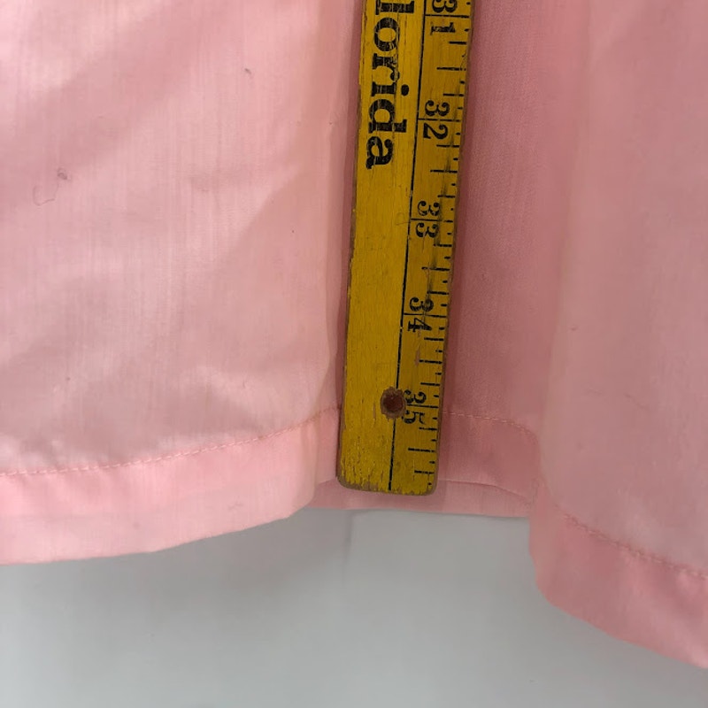 Vintage Confessiones Maria Luisa Pink Embroidered Housedress Size 36