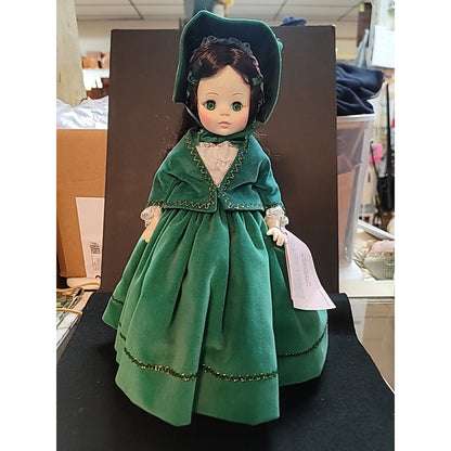 Madame Alexander SCARLETT'S JUBILEE 1500 Doll green gown Gone with the Wind