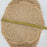 Vintage SET of 4  Raffia Straw Wicker Placemat Home Decor Round Earthtone