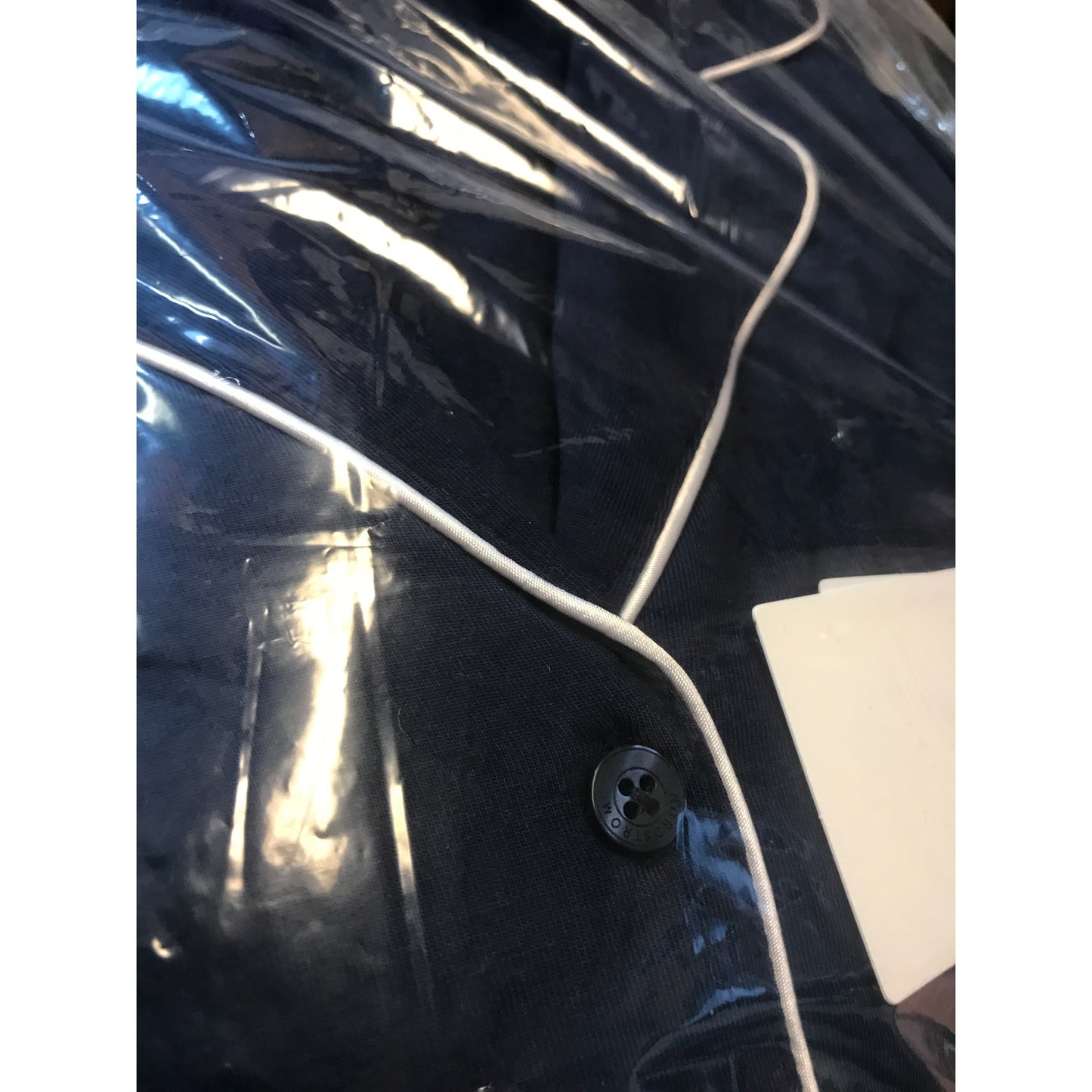 NORDSTROM Moonlight Pajamas Navy Peacoat  Pajamas PJs LARGE Long Sleeve Pants