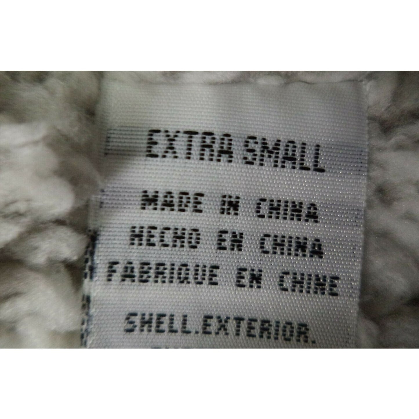 Thread & Supply Fleece Lined Quilted Utility Jacket Sz Extra Small Bone NWT