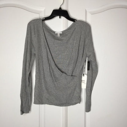 Leith Rib Wrap Sweater Long Sleeve V-Neck Size XLarge NWT long sleeve top ribbed
