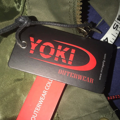 Yoki NEW Olive Lightweight Hooded Jacket Medium Pockets Packable Travel