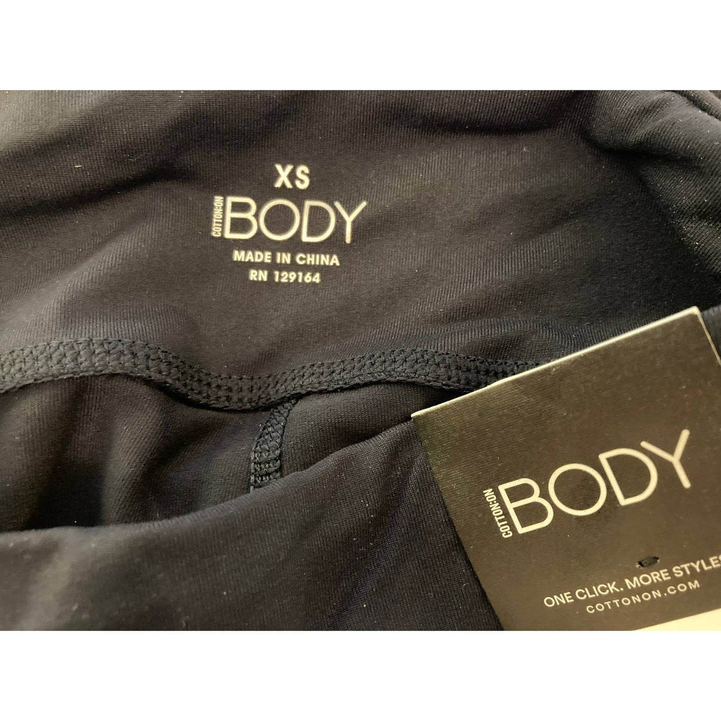 Cotton On BODY Active Core Bike Shorts Size XS / Extra Small in Core Navy NWT